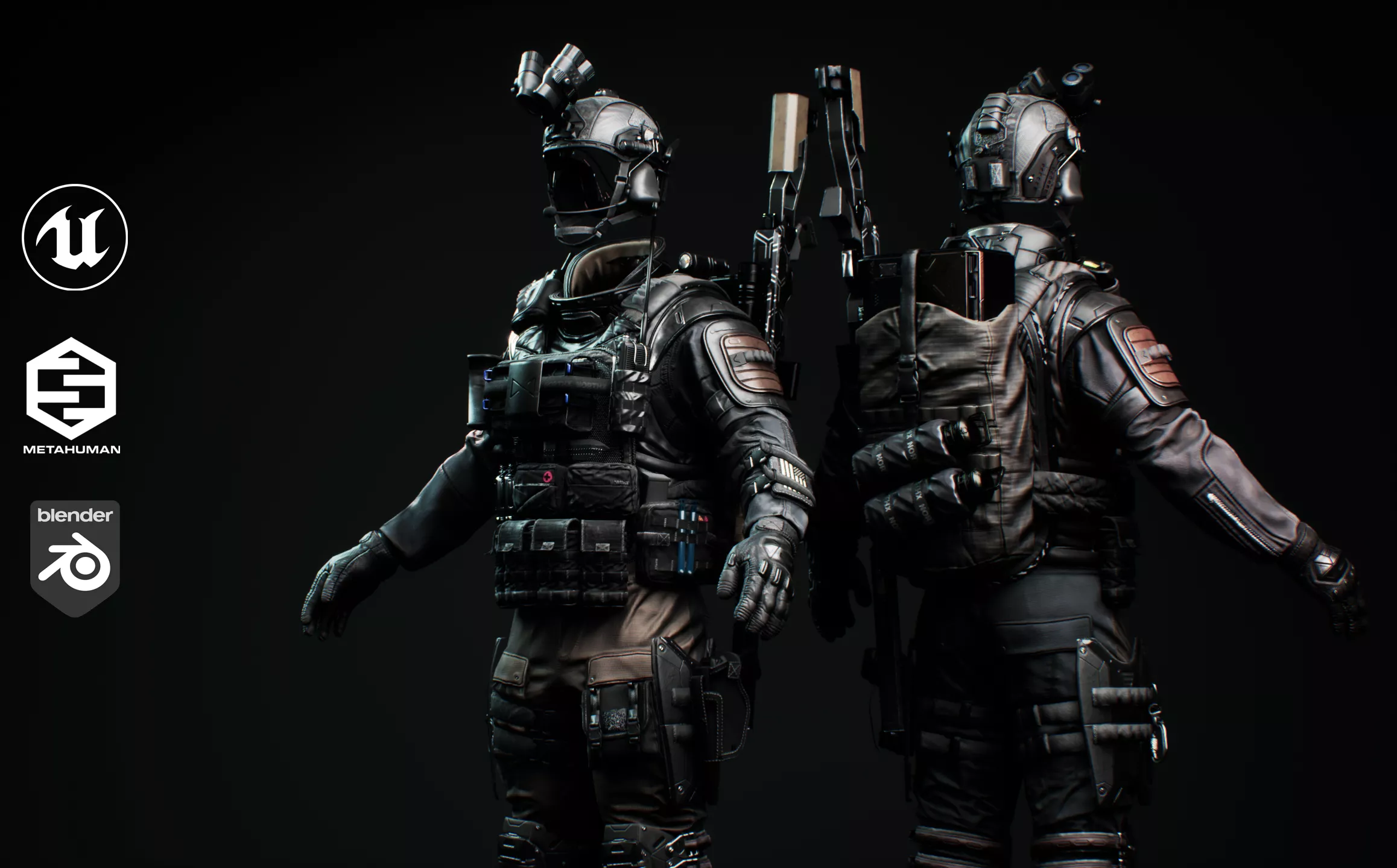 Soldier Helmet Outfit